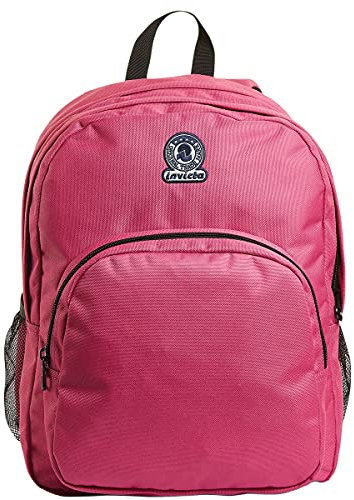 Invicta S.P.A. Benin M, Zaino, 25 L, Doppio Scomparto Unisex - Bambini, Rosa, Taglia Unica
