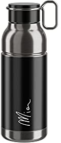 Elite Elite Unisex – Erwachsene Mia Trinkflasche, Black, 650 ml