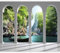 murando Fotomurales autoadhesivos Paradies 392x280 cm Papel Pintado Decoración de Pared Murales Pegatina decorativos adhesivos moderna de Diseno Fotográfico Naturaleza Paisaje Mar Lago c-C-0454-a-a