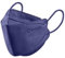 elough FFP2 Maske Mundschutz 10er Pack 4D Fisch Maske für Erwachsene Atemschutzmaske (Dunkelblau)
