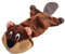Nobby Plüschbiber flach, 45 cm, 1 Stück