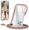 GOODVISH Handykette kompatibel mit iPhone 12 und iPhone 12 Pro 6,1 Display,Necklace Hülle mit Band Handyhülle für zum Umhängen,Transparent Case mit Schnur Schutzhülle mit Kordel, Rainbow