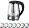 Bonnlo Multi-Use Glass Electric Kettle, 1.8L 2200W Water Boiler & Heater Tea Kettle with Colorful Indicator, Stainless Steel Base & Overheating Protection, UK Plug