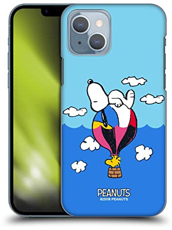 Head Case Designs Licenza Ufficiale Peanuts Snoopy & Woodstock Palloncini metà E Risate Custodia Cover Dura per Parte Posteriore Compatibile con Apple iPhone 14