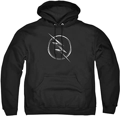 Cotton Soul DC Comics The Flash Zoom Logo Hoodie schwarz, Schwarz , XL