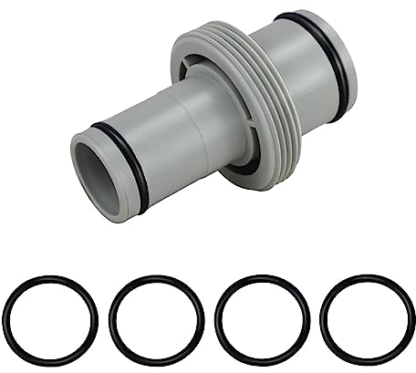 Zueyen Adaptateur de Tuyau de Piscine 2 Voies 38 mm à 32 mm, Kit de Connexion pour Intex Bestway Coleman, Extension de Tuyau