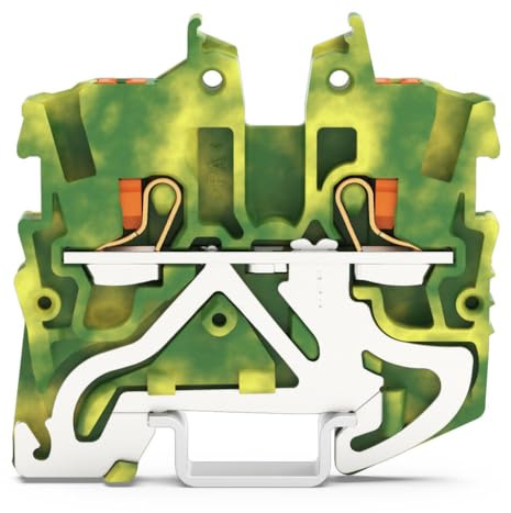 WAGO 2-Leiter-Mini-Schutzleiterklemme mit Dr 2250-1207