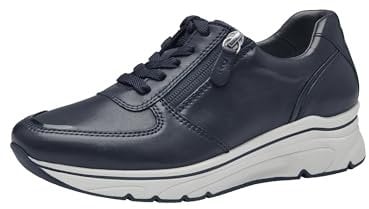 Tamaris Damen Sneaker Low - 1-23711-42 848 42 Navy Leather