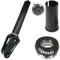Chilli Pro Scooters FAT27+ 24 Stunt-Scooter Fork HIC Komplettset mit Steuersatz Trick Roller Ersatz Tuning Gabel passend für 100 I 110 I 120mm Rollen Schwarz