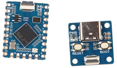 Tiny Development Board for, FPC 8Pin GPIO Pins Mini Board, RP2040 Split Design PC Cable Based On Dual Core Processor for C C++ for Python Development