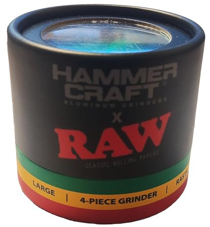 RAW Molinillo grande para manualidades con martillo rasta