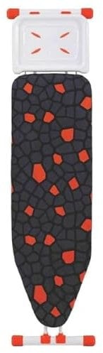 DEVECIOĞLU Bügelbrett - Ironing Board 50-80cm mit Bügelbrettbezug 36x114cm, speziell Bügelbrett für Dampfbügelstation | Bügelbrett klappbar | ideal als Tischbügelbrett – Bügelbretter