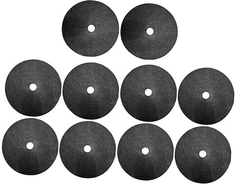 CIYODO 10stücke Kontrolltuch Für Garten -grastuch Garten-unkrauttuch Langlebiges Vlies-Material Geeignet Für Wege Blumenbeete Landschaftsbau Atmungsaktives Design Lichtblockierung