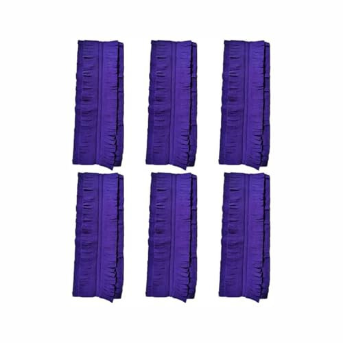 6 Pcs Mop Refill Pad, 39*15cm Reusable Power Mop Refills Mop Pads Microfibre Wet Dry Cleaning Mop Pad Fit S-w-i-f-f-e-r PowerMop (Blue)