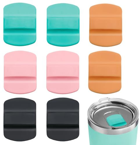 Magnetic Slider Replacement for Yeti Slider Lid Magnet for Yeti Coffee Mug Compatible with YETI Rambler for 10oz, 16oz, 20oz, 26oz, 30oz (8pcs)