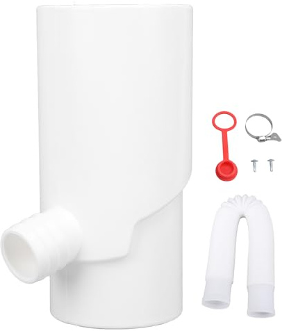 Regenwasser Abzweiger, Regenwassersammler, Runder Fallrohrabzweiger, Ø 8cm Round Downspout Diverter Fallrohr Regensammler Absperrhahn für Bewässerung Aquarium Wasserdieb Regenrinnen Ablauf Regentonne