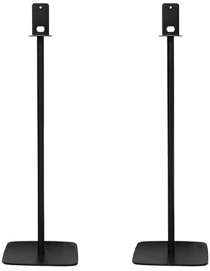 EUGOOCX Speaker Stands Pair Compatible with Sony SA-RS3S Wireless Rear Speakers, Home Theater System Floor Mounts Metal Holder with Cable Management