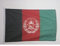 AZ FLAG - Drapeau Afghanistan - 45x30 cm - Pavillon Nautique Afghan Spécial Bateau Et Extérieur En Maille Bloquée Avec Anneaux Plastiques Intégrés - 30g