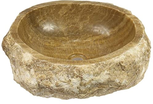 Oriental Galerie Onyx Onyxmarmor Natur Stein Waschbecken Onyxwaschbecken Steinwaschbecken Alabastermarmor Naturstein Nr. 37