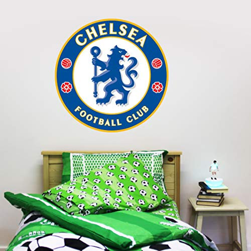 Beautiful Game Chelsea Football Club Official Crest Wall Sticker (120cm)