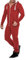 Onesie - Tuta intera da uomo in pile, tuta da allenamento, pigiama, tuta con cappuccio, bella e elegante, Vino, M