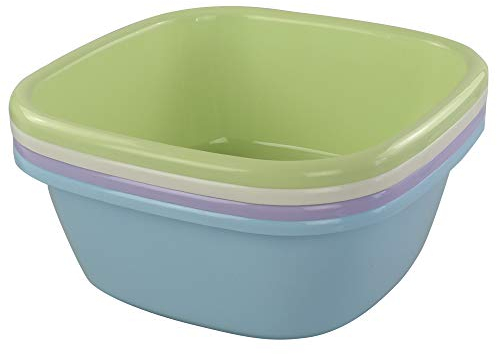 Hokky Bacinella per Lavare, 4 Colori di Bacinella in Plastica