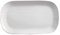 Maxwell & Williams - Plat de Service en Grès Moulé, Collection Panama, 34 x 19 cm - Blanc