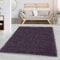 Carpetsale24 Shaggy Hochflor Teppich, 140x200 cm, Violett, weich, flauschig, modern, einfarbig, Vielseitig einsetzbar im Wohnbereich, für Wohnzimmer Schlafzimmer Flur