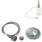 camping moon CAMPINGMOON 2 Outlet Adapter for EN417 Lindal Valve Canister and Device with 23.6-inch Hose Z28-60