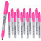 Sharpie Lot de 12 marqueurs permanents à pointe fine pour métal, papier et plastique Rose