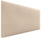 DHOME Cabecero de Polipiel o Tela AQUALINE Liso cabeceros Cabezal tapizado Cama Lujo (Polipiel Beige, 90cm (Camas 70/80/90))