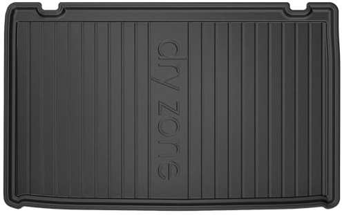 MOTOS Kofferraum schutzmatte passend für Renault Clio III 2005-2012 Hatchback, 5-türig, ohne höhenverstellbaren Kofferraumboden Verbessern Sie Ihren Reisekomfort mit Antirutschmatte Auto DZ - Allwette