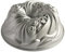 Nordic Ware Let It Snow Gugelhupfform, Aluminium-Antihaft-Backform, Farbe: Silber, (93648), 10 Tassen Kapazität