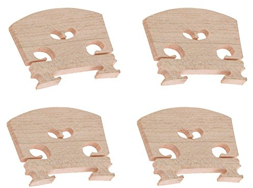 Violinen-Brücke, 4 Stück, 4 Stück, 4 Stück, aus Ahorn, Brücke, 5 Stück
