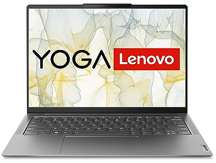 Lenovo Yoga Slim 6i Laptop | 14 2.8K Display | Intel Core i5-1240P | 16GB RAM | 512GB SSD | Intel Iris Xe Grafik | Win11 Home | QWERTZ | grau | 3 Monate Premium Care