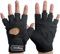 LeerKing Fitness Handschuhe Mesh Trainingshandschuhe Sporthandschuhe Herren und Damen für Gym Kraftsport Fitnessstudio Fahrrad Pole Dance Yoga Verbesserte Griffe Schwarz M