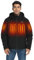ORORO Men's Dual Control Heated Jacket with 5 Heat Zones, Up to 20 Hours of Warmth (Charger Not Included) (Black, XL)
