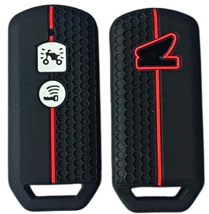OTMIK Custodia in Silicone per Chiavi Auto adatto per Honda X ADV SH 300 150 125 Forza 300 125 PCX150 Supporto per Guscio Remoto