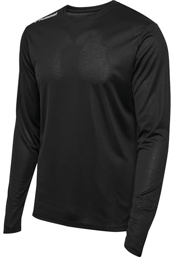 hummel Herren Hmlrun Jersey L/S Blouse, Schwarz, L EU