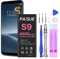 Akku für Samsung Galaxy S9, 4600mAh Upgraded Hohe Kapazität Ersatzakku für Samsung Galaxy S9 EB-BG960 EB-BG960ABA G960U G960F G960W mit Reparaturwerkzeug