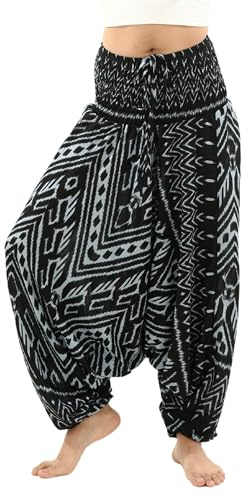PANASIAM Aladin Pants Kiowa, Black, XL