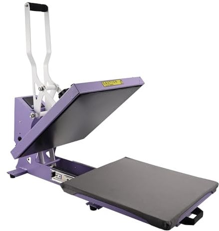 ColorSub Prensa térmica digital 38 x 38 cm (15 x 15 pulgadas) prensa de sublimación, impresora DTF, prensa de calor de teflón, camiseta, ropa, bolsa con transferencia, 1600 W