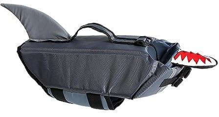 ORFOFE Hundeschwimmweste Für Im Wasser Wasserdichter Reflektierender Schwimmanzug Für Hunde Für Einsatz Im Pool Am Strand Oder Beim Training Mit Verstellbarem Riemen