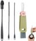 4pcs Straw Brush Cleaning Set, 0.24in & 0.31in Silicone Straw Brushes Multipurpose Cup Cleaner Kit Water Bottle Straw Cleaner Brush Tumbler Practical Accessories