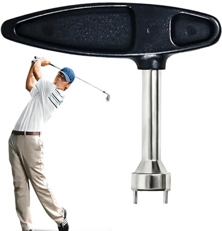 Dreuhuing Werkzeug zum Entfernen von Golfschuhnägeln | Tragbares Werkzeug zum Entfernen von Golfstollen – effizienter Ersatz für Golfschuhe, Nagel-Ersatz, Golf-Stollen-Schraubenschlüssel für Golfer,