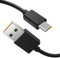 Toxaoii Cable de carga USB tipo C compatible con JBL Charge 5, Charge 4, Go 3, JBL Flip 6, Flip 5, Pulse 4, JR POP, altavoz inalámbrico JBL Endurance Peak (negro/100 cm)