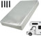 Poludatly Copertura per lucernario per, isolante, impermeabile, isolante per finestre, rimovibile, riflettente, accessorio di ventilazione per, roulotte, bagno, mansarda invernale
