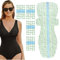 Siuwddee Protège-Intimes Imperméables pour Natation Femmes | 4X Patchs Intimes de Natation - Protections Hygiéniques en Silicone pour Sports Aquatiques, Piscine, Spa et Bain Extérieur