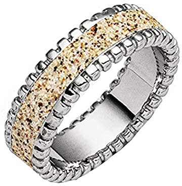 DUR Damen Ring Strandzauber aus 925er Silber | Größe 52-64 (62)