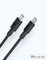 tizi flip Ultra – USB-C auf Lightning Kabel (50cm, schwarz), Apple Mfi Zertifiziert, PD Power Delivery Kabel zum Schnellladen. Kompatibel mit iPhones ab iPhone 8 und mit iPad
